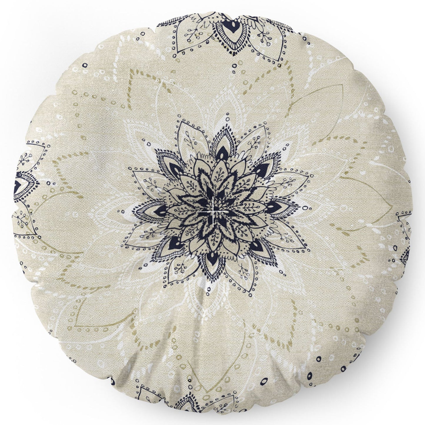 RosebudStudio Trust Me Floor Pillow Round