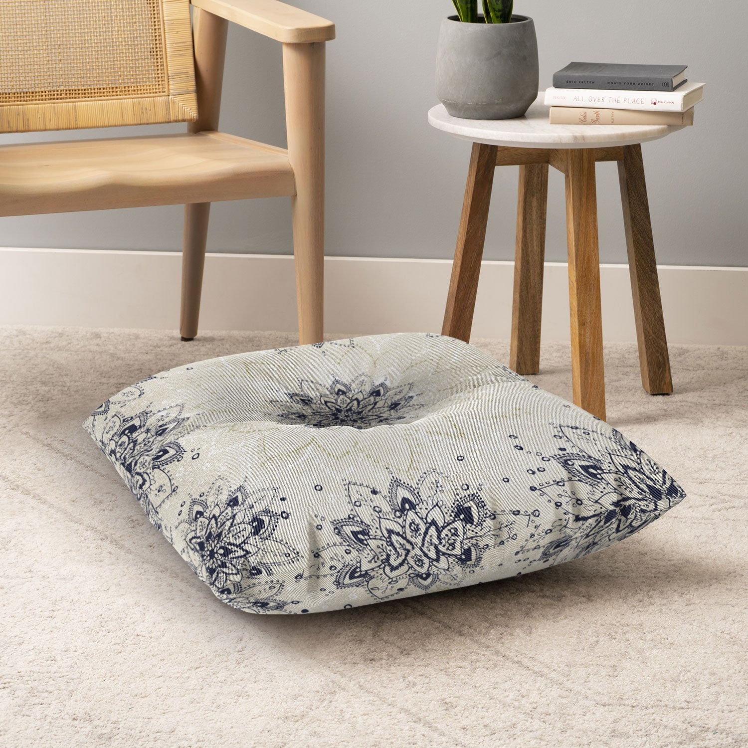 RosebudStudio Trust Me Floor Pillow Square