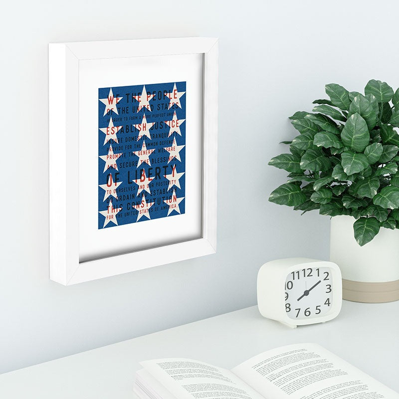 DENY Designs Starred Preamble Recessed Framing Rectangle