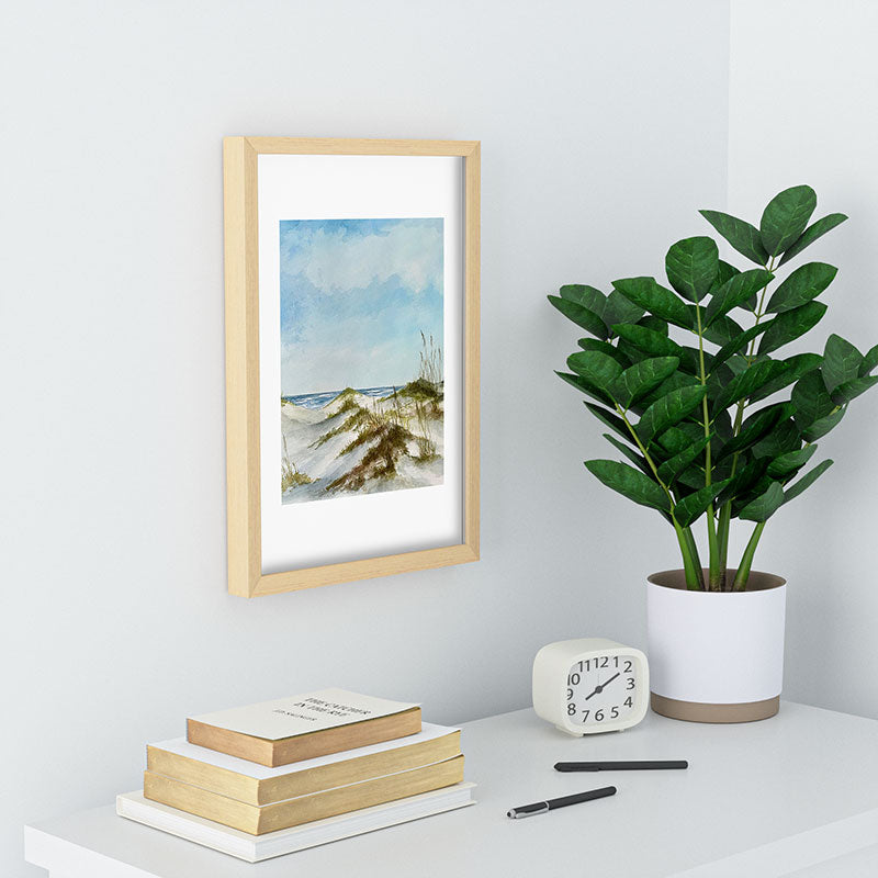 Rosie Brown Beyond the Dunes Recessed Framing Rectangle