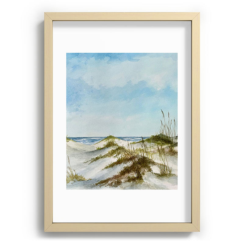 Rosie Brown Beyond the Dunes Recessed Framing Rectangle