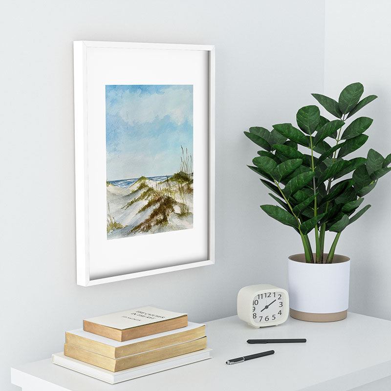 Rosie Brown Beyond the Dunes Recessed Framing Rectangle