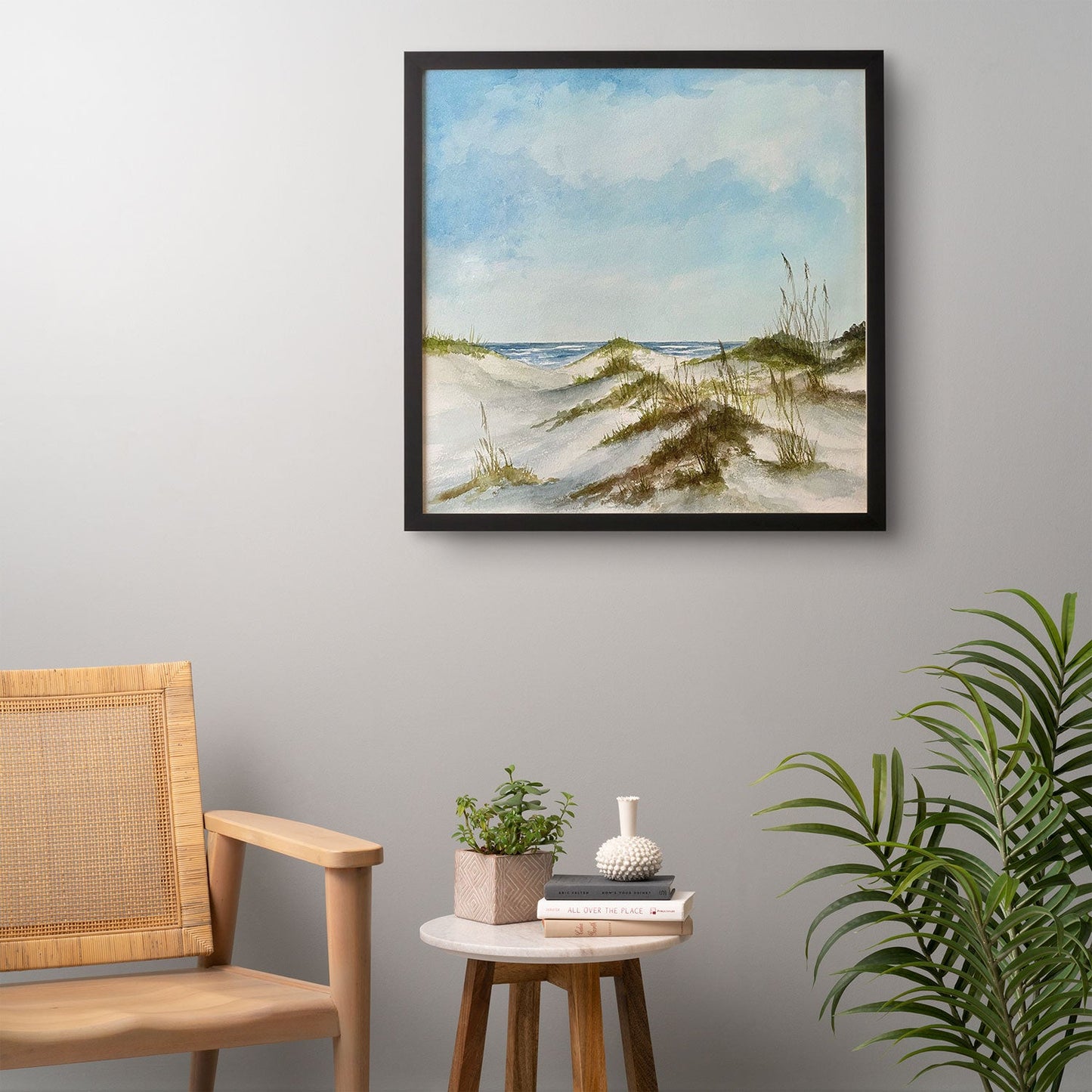 Rosie Brown Beyond the Dunes Framed Wall Art