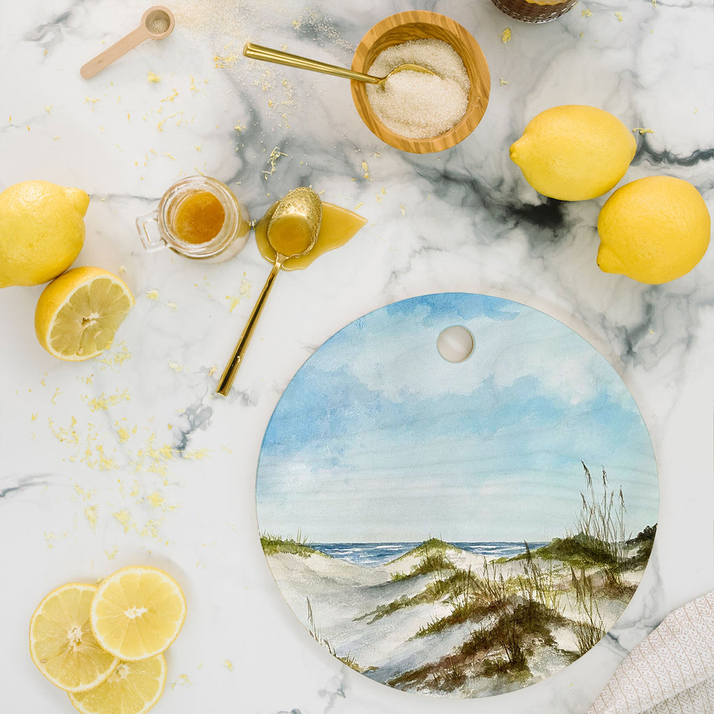 Rosie Brown Beyond the Dunes Cutting Board Round