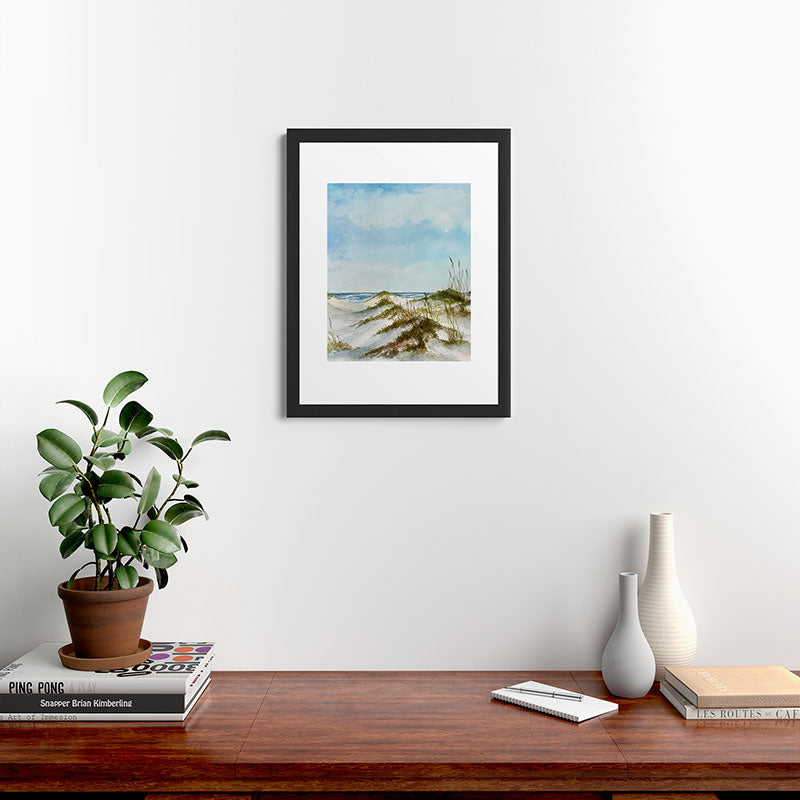 Rosie Brown Beyond the Dunes Framed Art Print