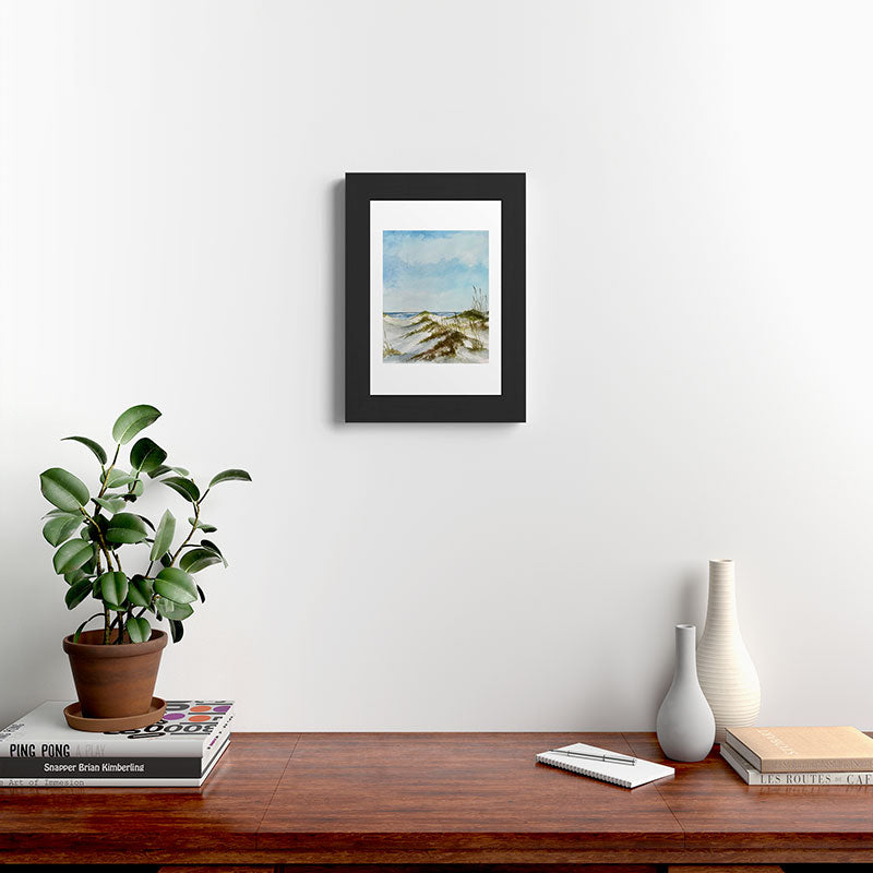 Rosie Brown Beyond the Dunes Framed Art Print