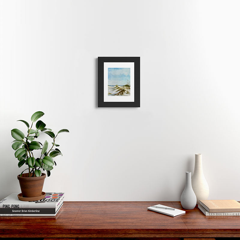 Rosie Brown Beyond the Dunes Framed Art Print