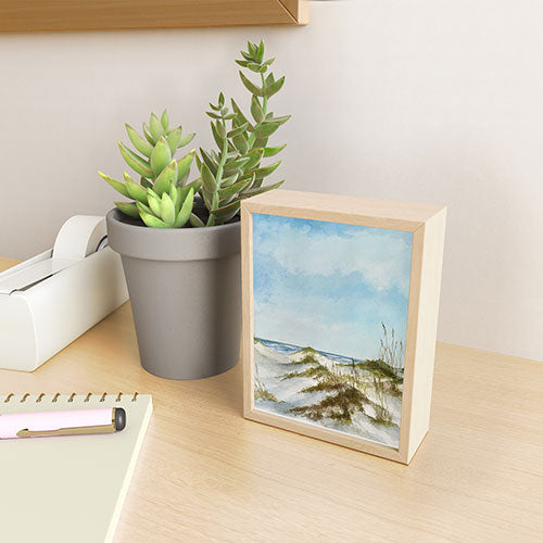 Rosie Brown Beyond the Dunes Framed Mini Art Print