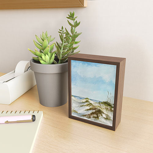 Rosie Brown Beyond the Dunes Framed Mini Art Print