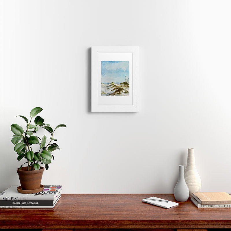 Rosie Brown Beyond the Dunes Framed Art Print