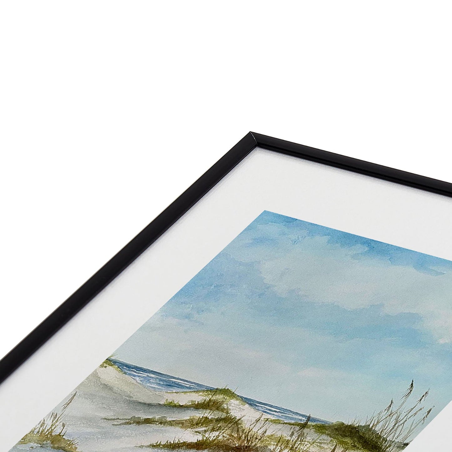 Rosie Brown Beyond the Dunes Metal Framed Art Print