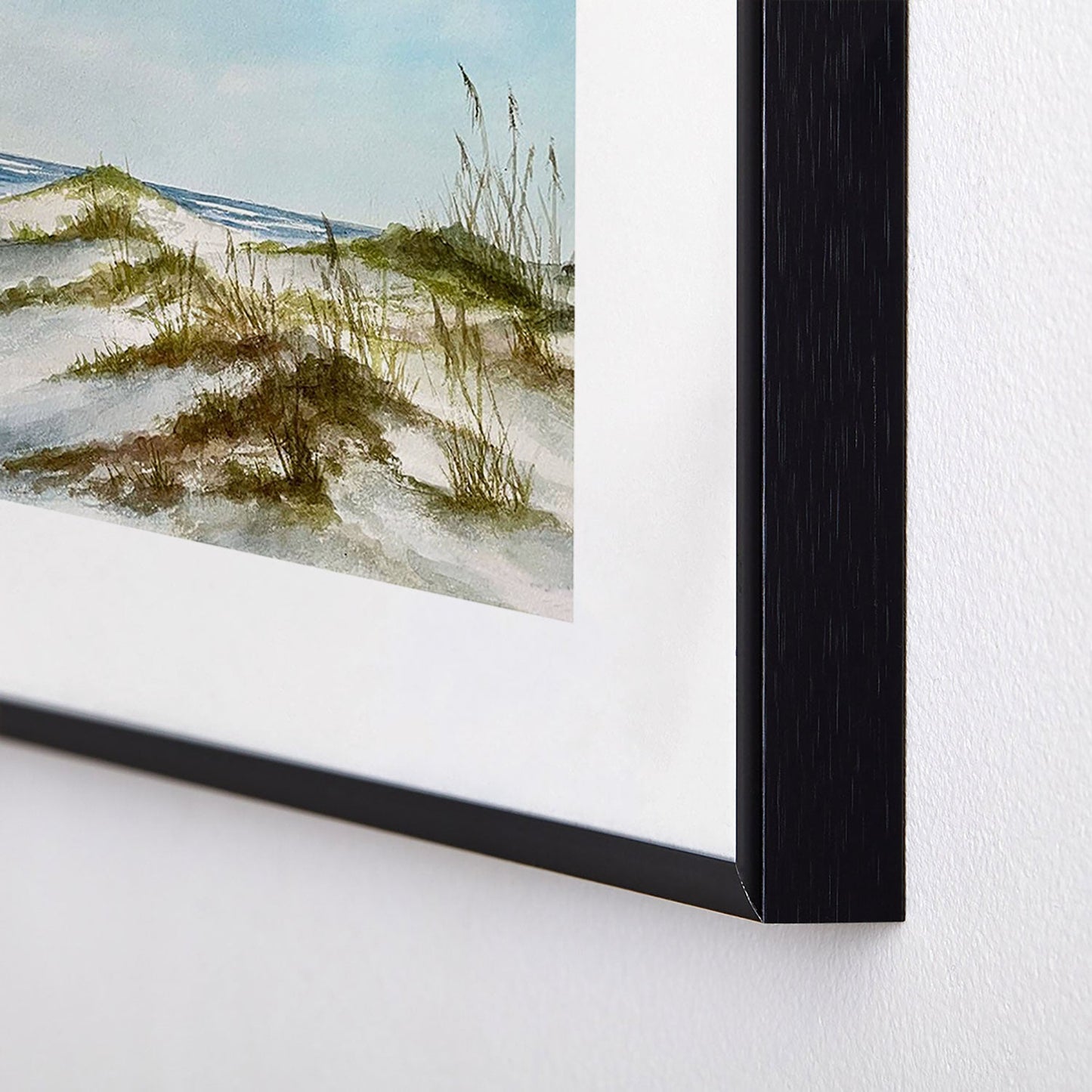 Rosie Brown Beyond the Dunes Metal Framed Art Print