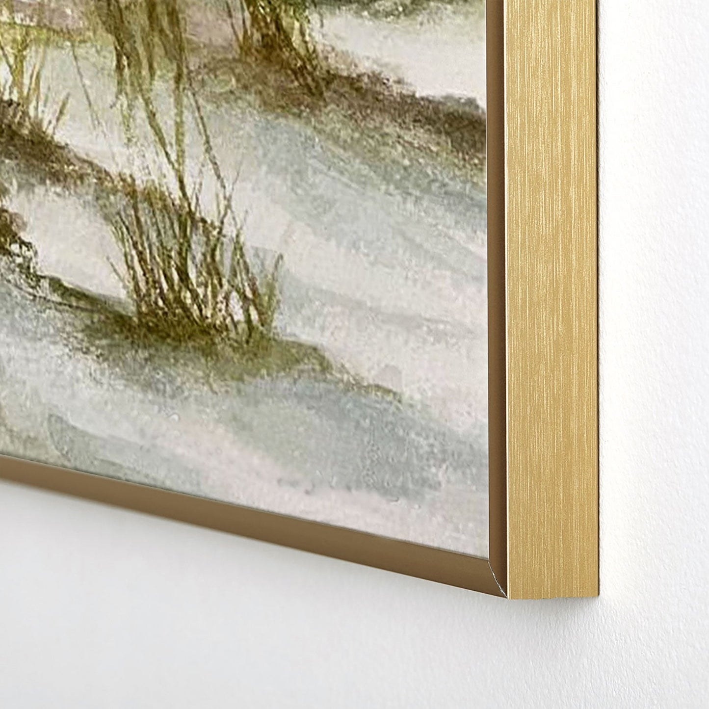 Rosie Brown Beyond the Dunes Square Metal Framed Art Print