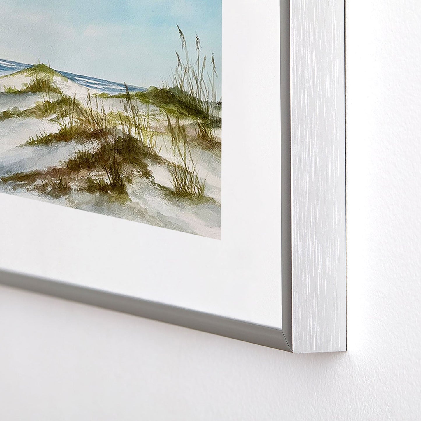 Rosie Brown Beyond the Dunes Metal Framed Art Print
