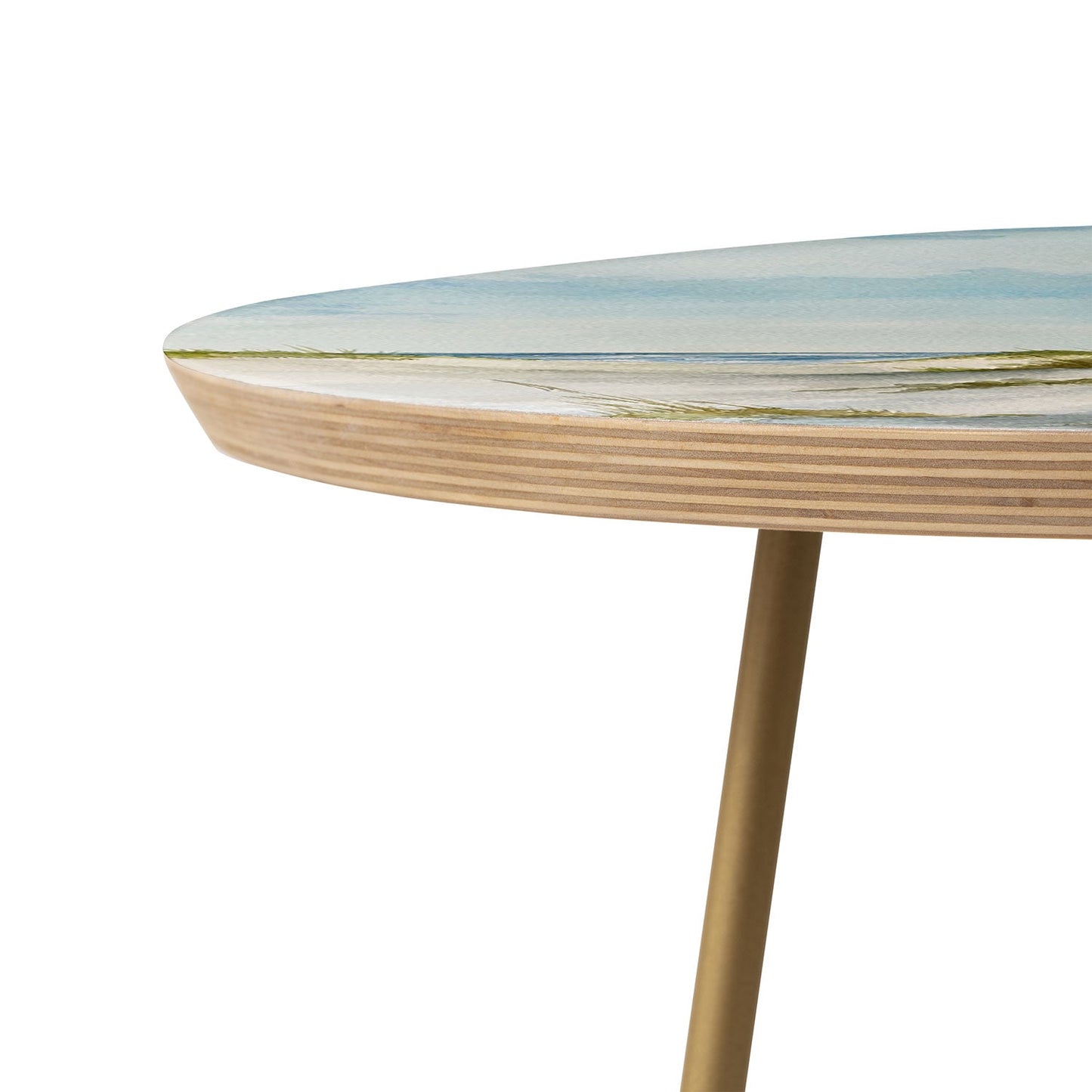 Rosie Brown Beyond the Dunes Round Side Table