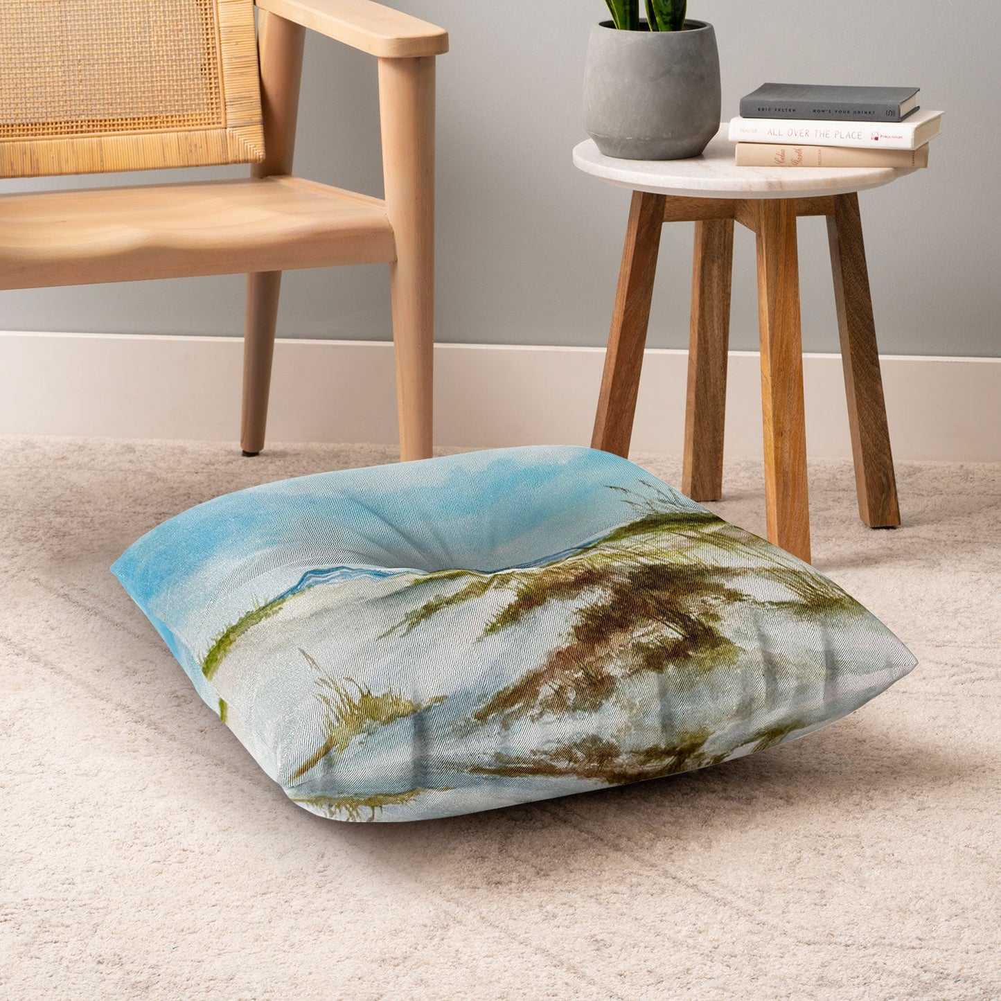 Rosie Brown Beyond the Dunes Floor Pillow Square