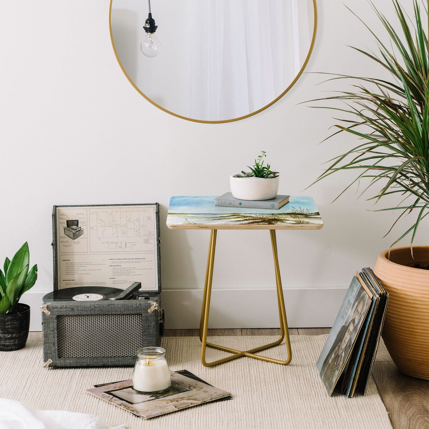 Rosie Brown Beyond the Dunes Side Table