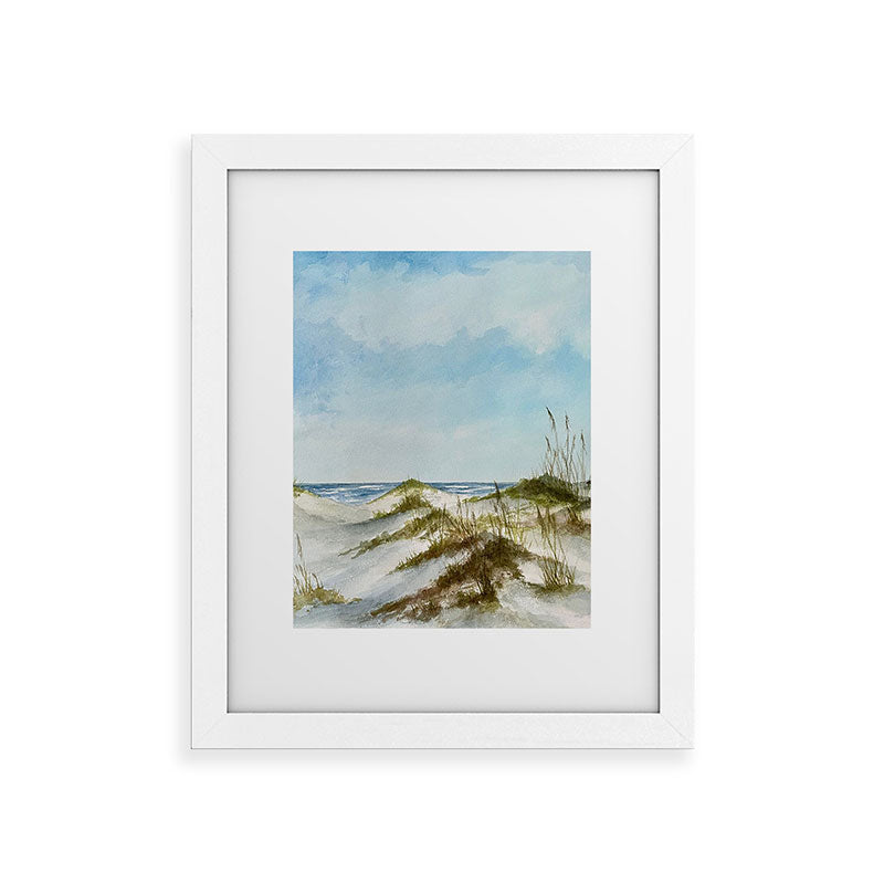 Rosie Brown Beyond the Dunes Framed Art Print