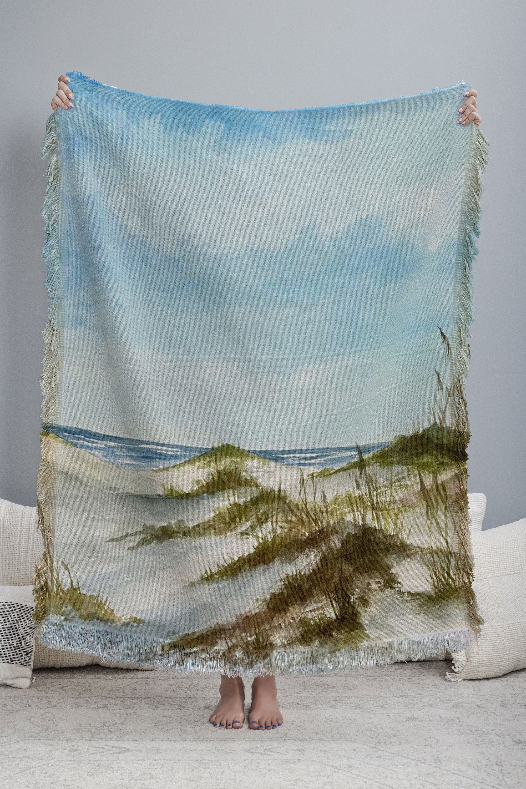 Rosie Brown Beyond the Dunes Throw Blanket