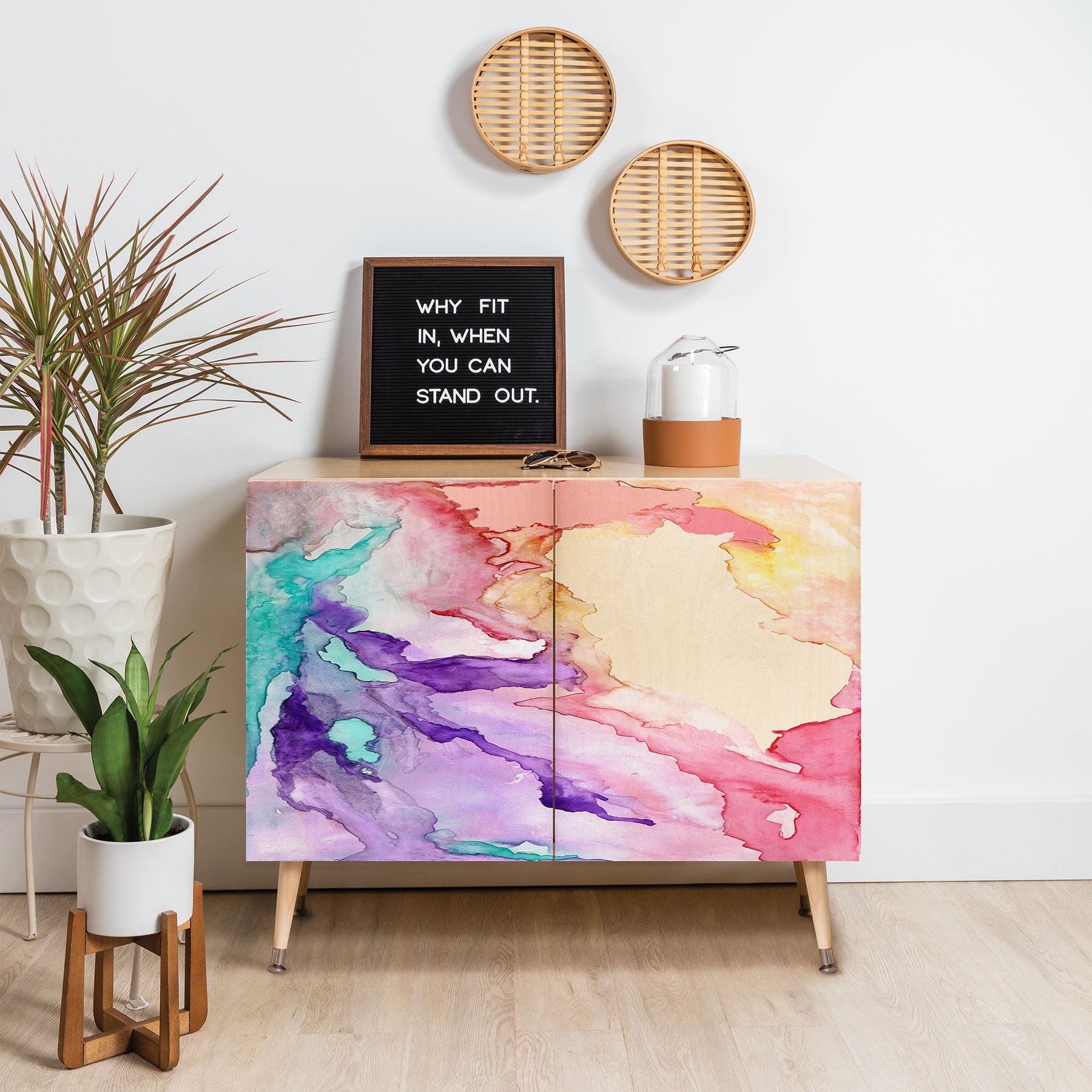 Rosie Brown Color My World Credenza