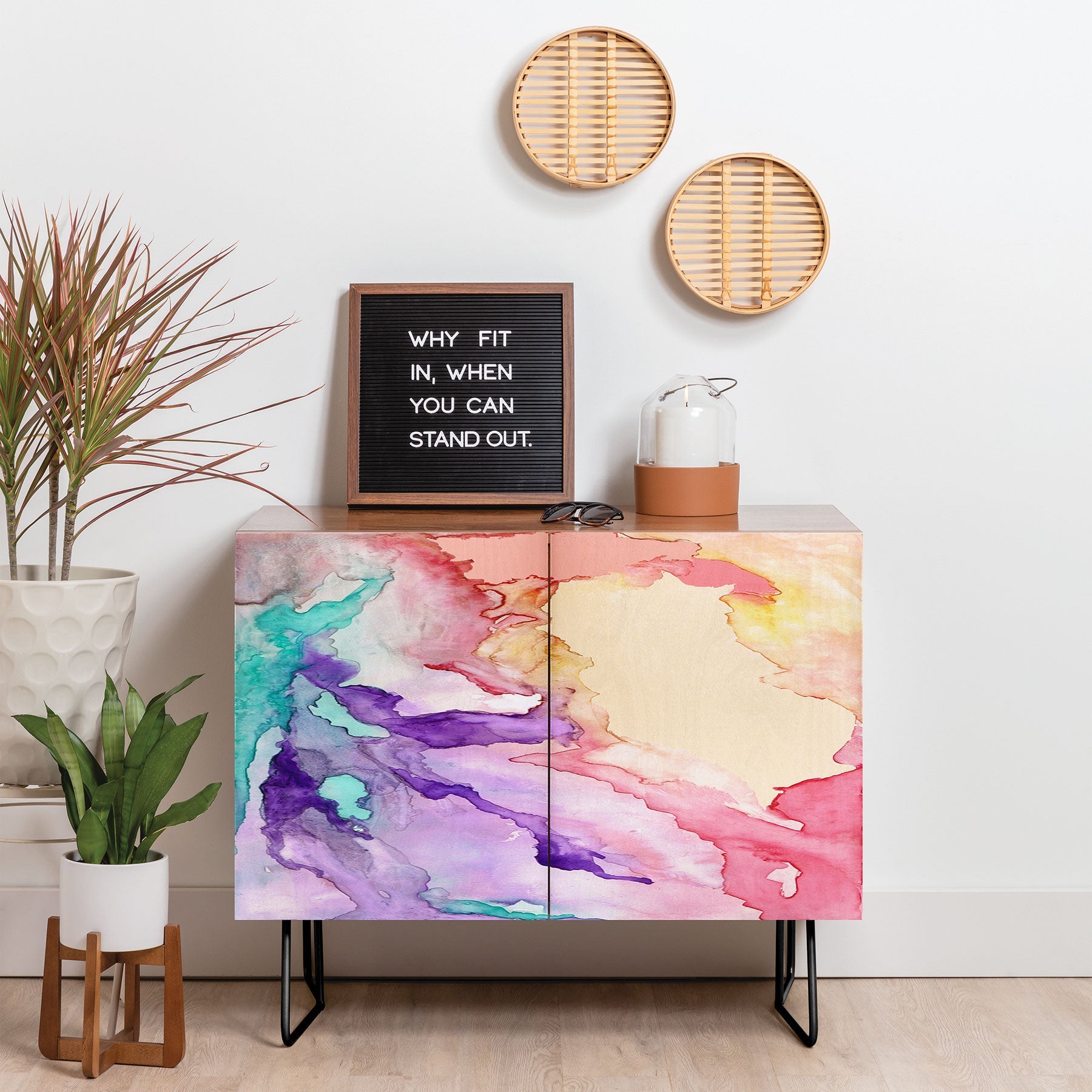 Rosie Brown Color My World Credenza