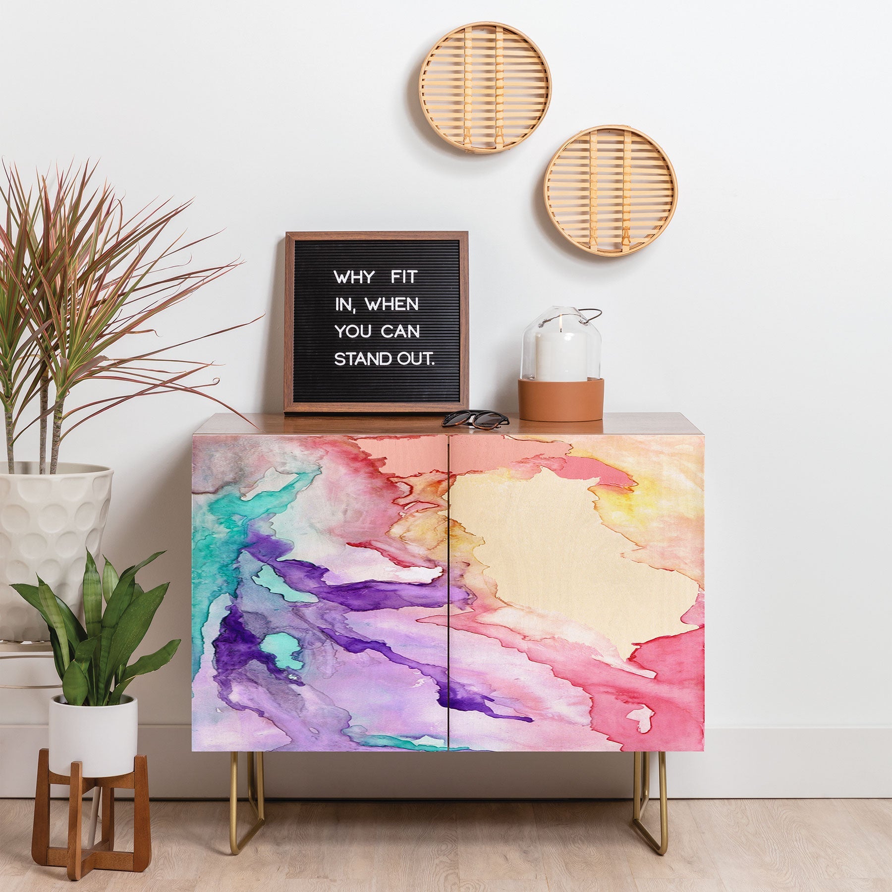 Rosie Brown Color My World Credenza