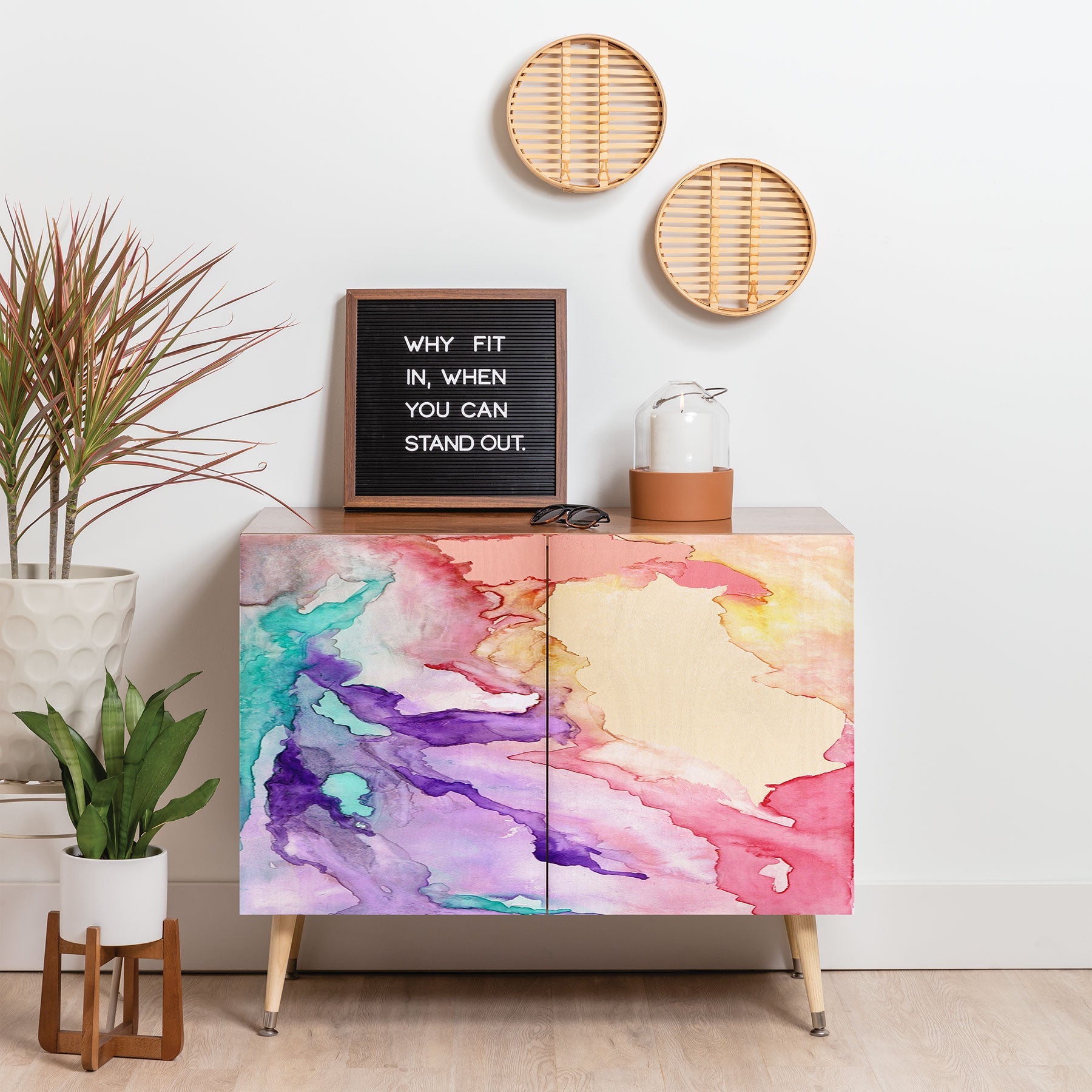Rosie Brown Color My World Credenza