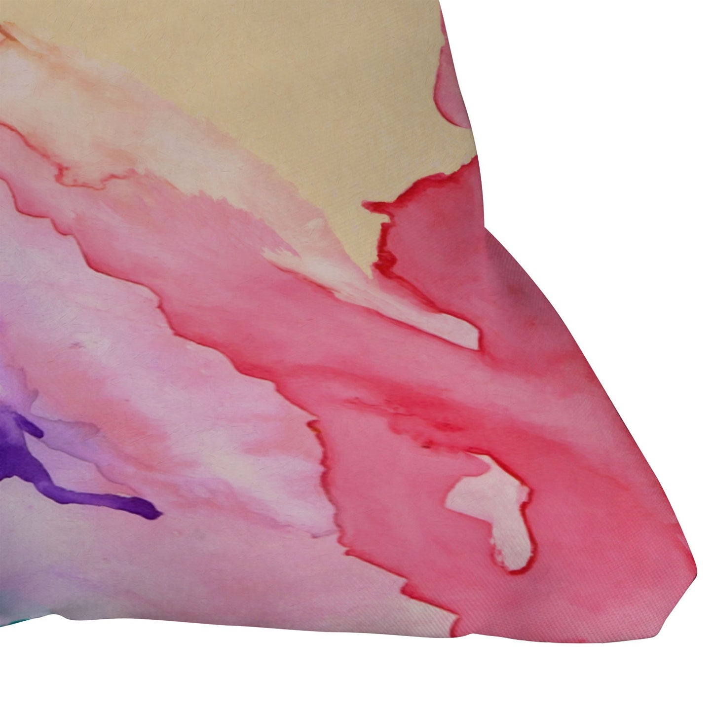 Rosie Brown Color My World Throw Pillow