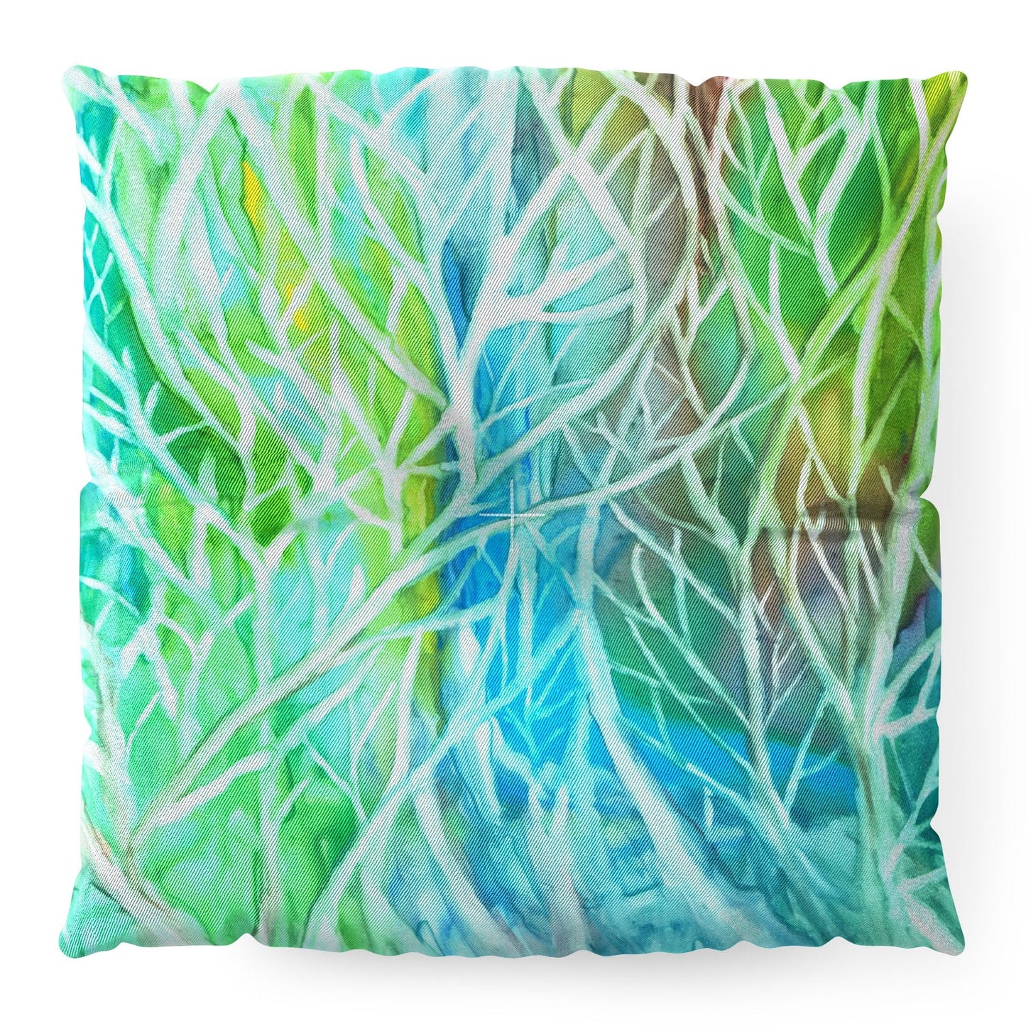 Rosie Brown Coral View Floor Pillow Square