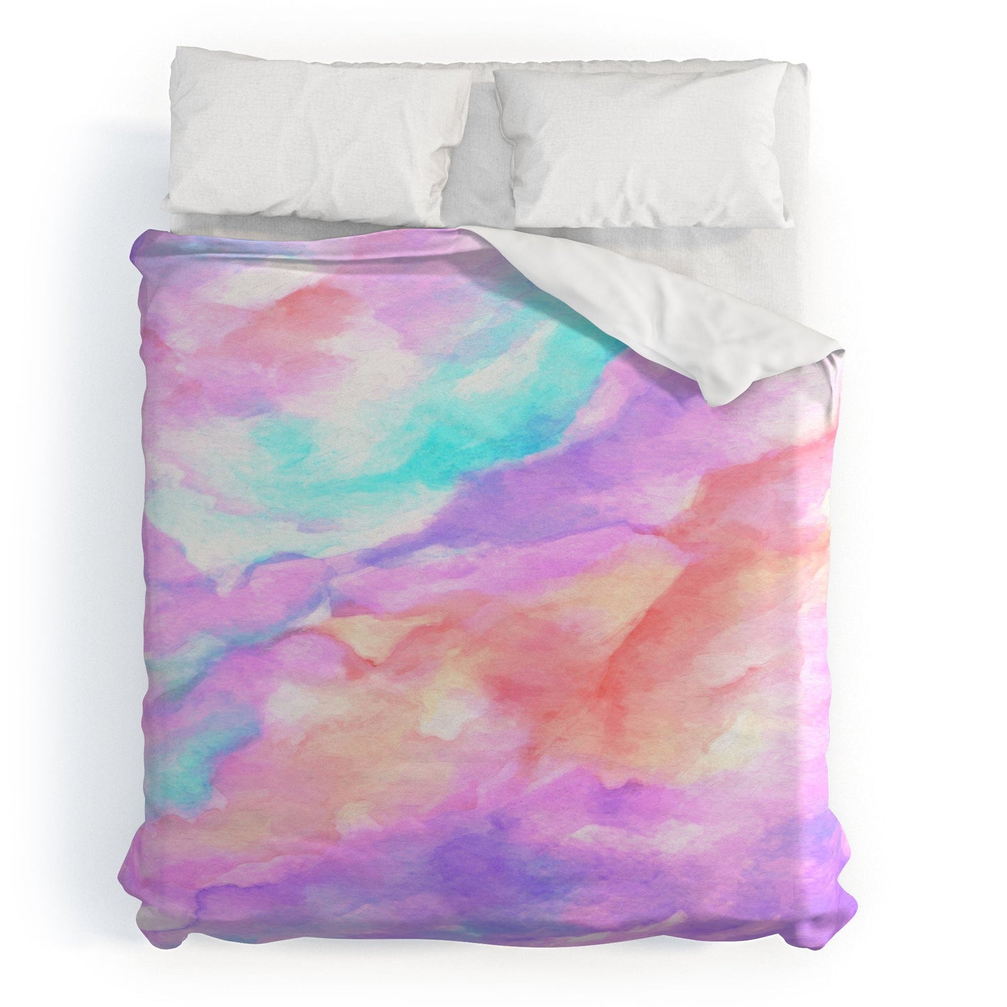 Rosie Brown Lavender Haze Duvet Cover