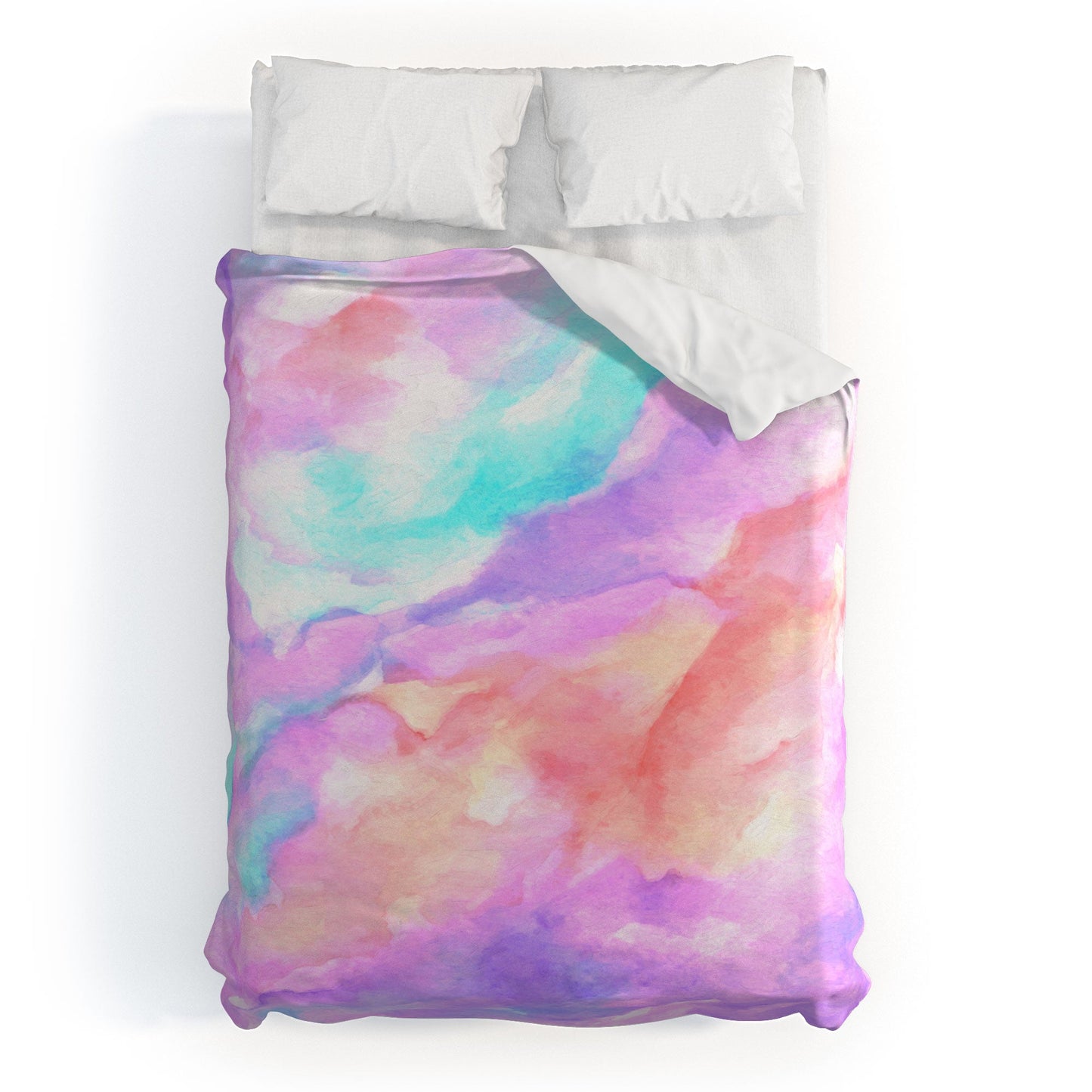 Rosie Brown Lavender Haze Duvet Cover