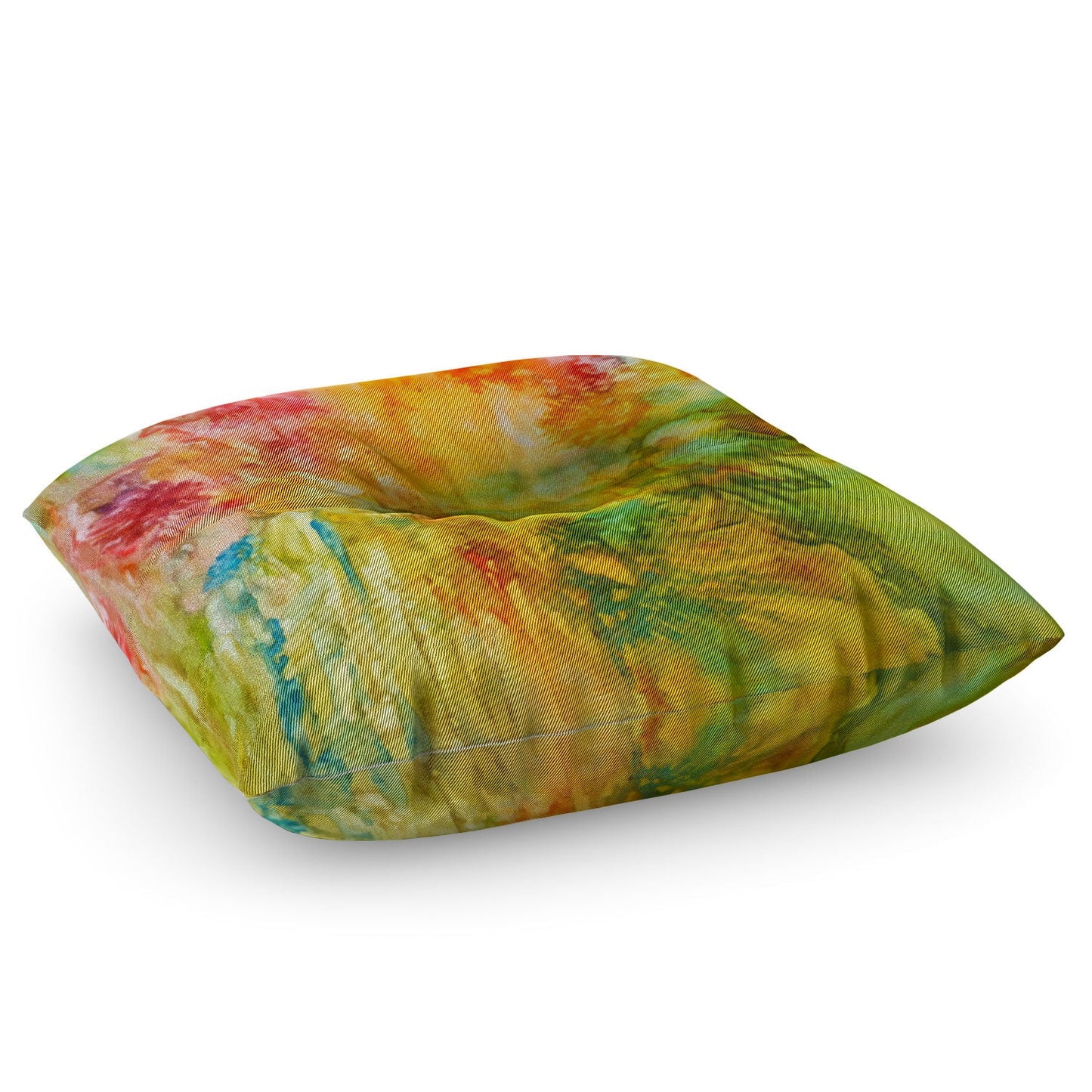 Rosie Brown Wallflower Floor Pillow Square