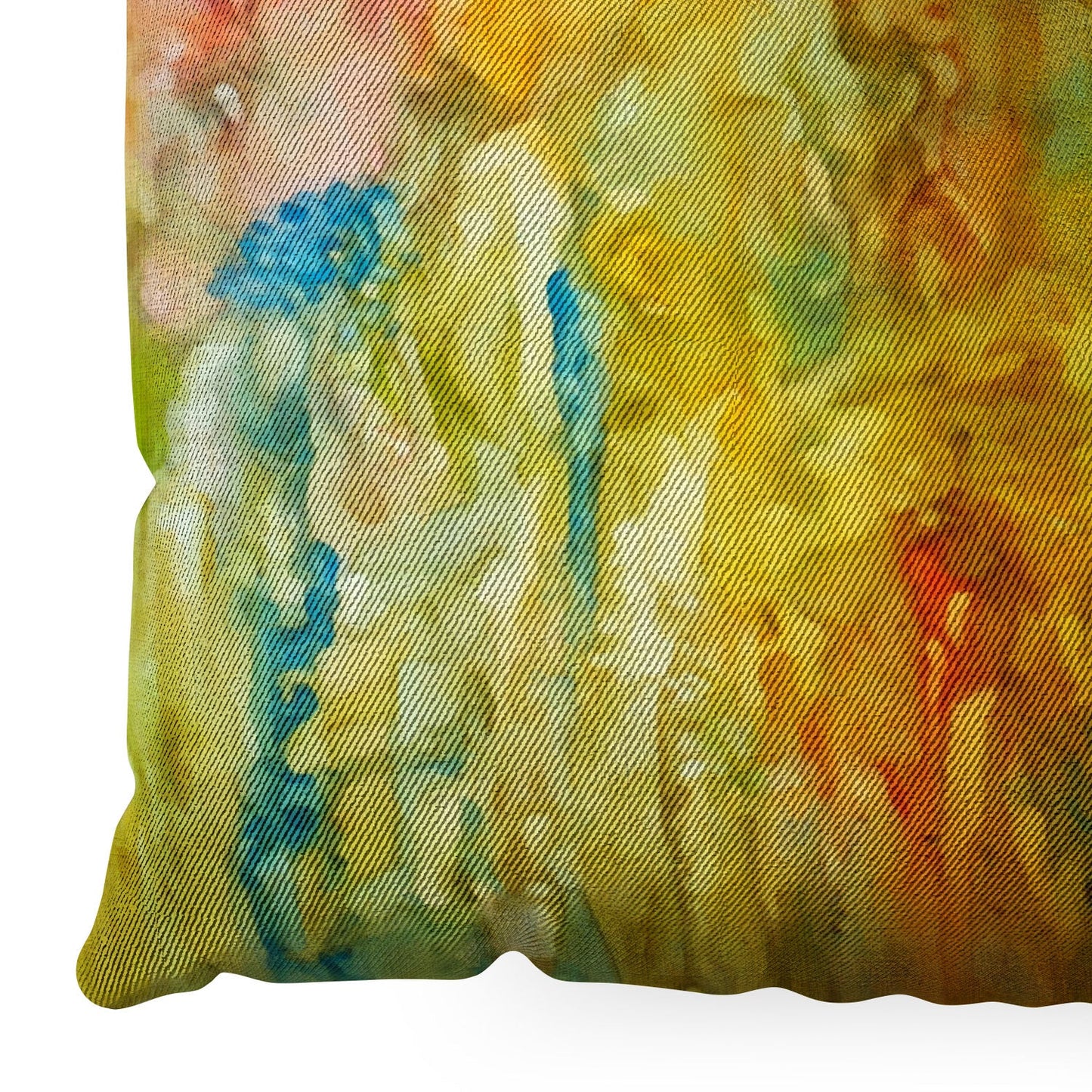 Rosie Brown Wallflower Floor Pillow Square