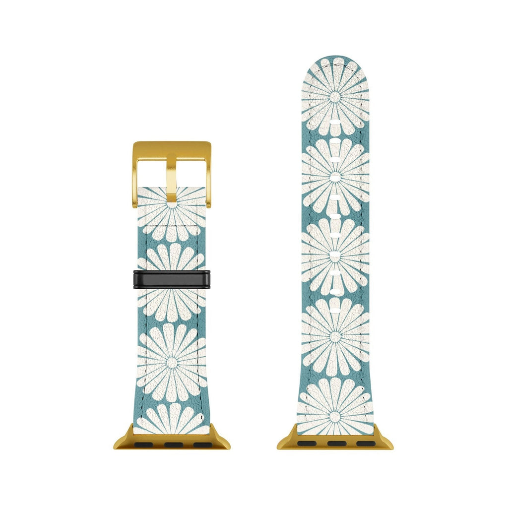 Colour Poems Retro Daisy XXIII Apple Watch Band