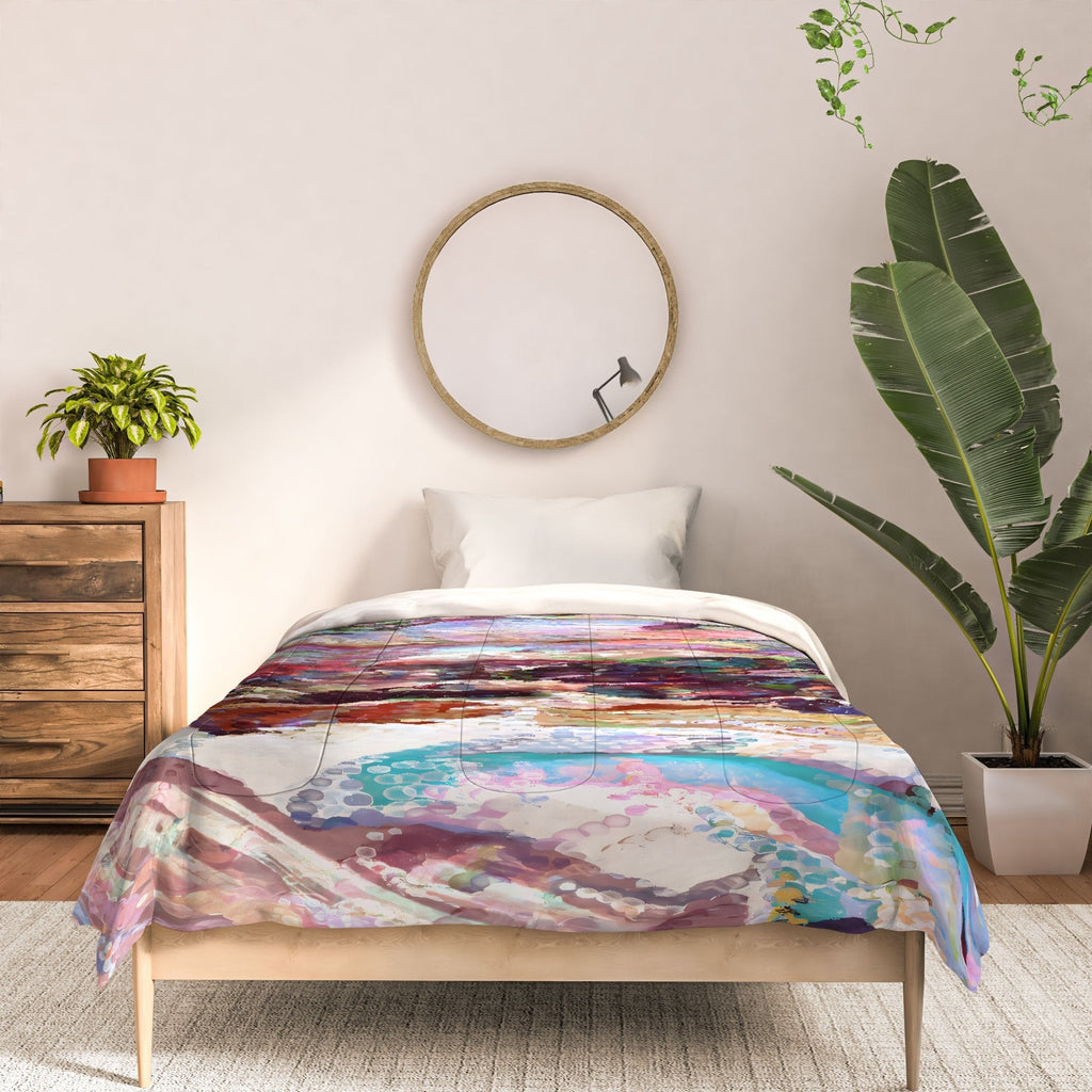 83 Oranges Sequin Haze Comforter