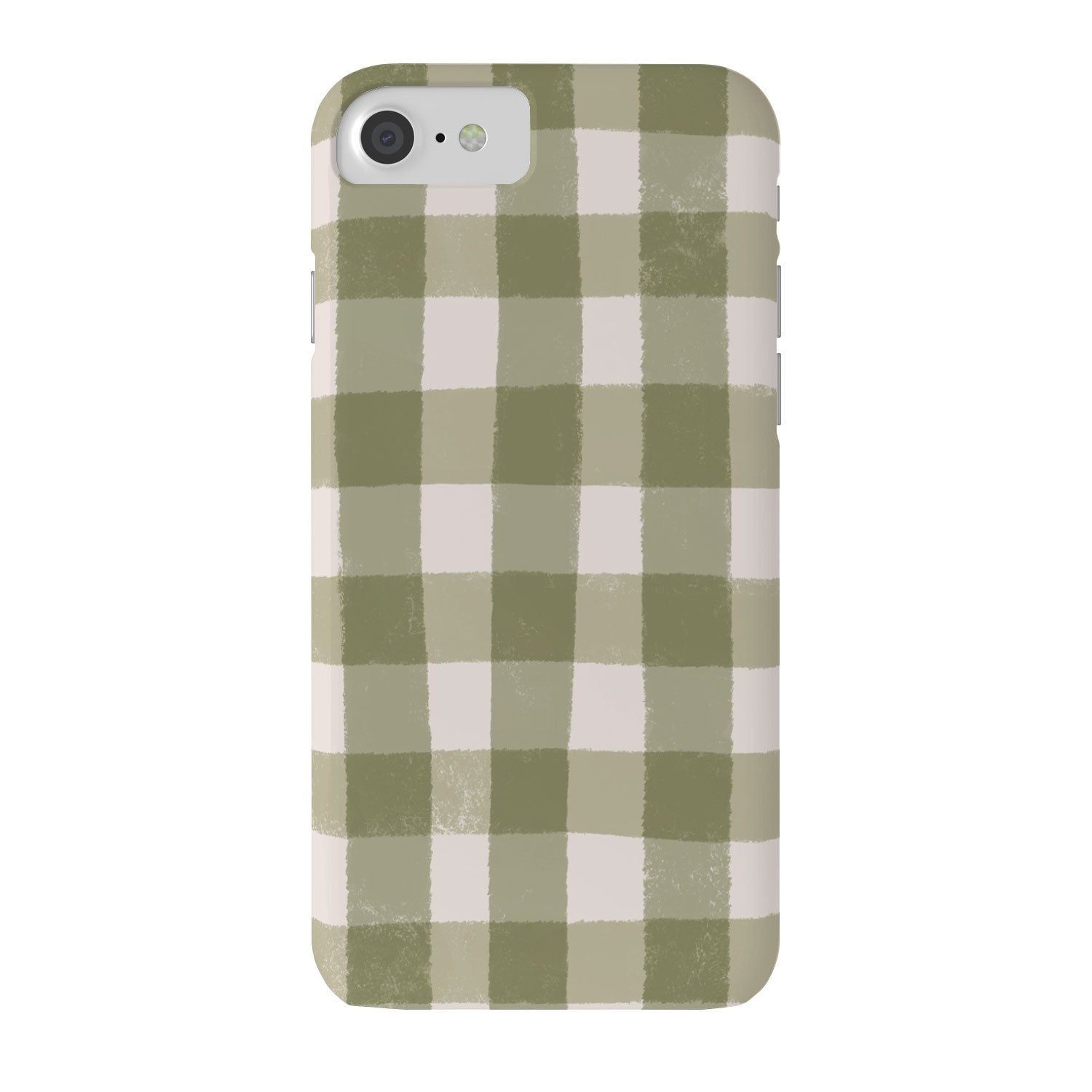 Menina Lisboa Rustic Green Plaid Phone Case