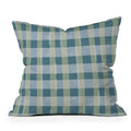 Marta Barragan Camarasa Country Style Checks Outdoor Throw Pillow
