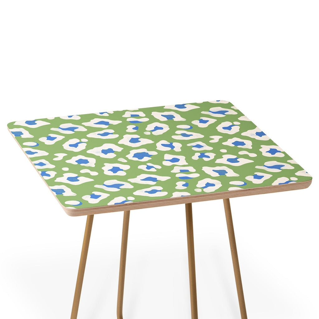 Avenie BR Cheetah Print Side Table