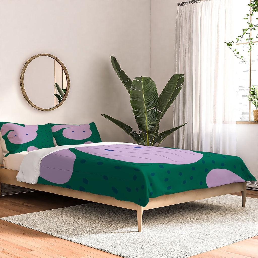 Camilla Foss Pebbles and Rabbit Comforter