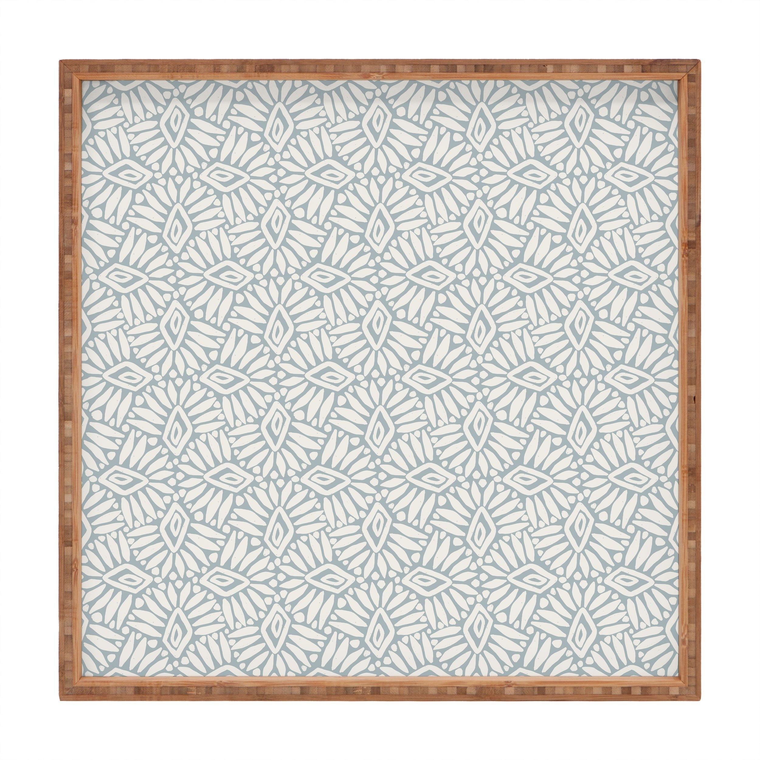 CoastL Studio Palm Ogee Square Tray