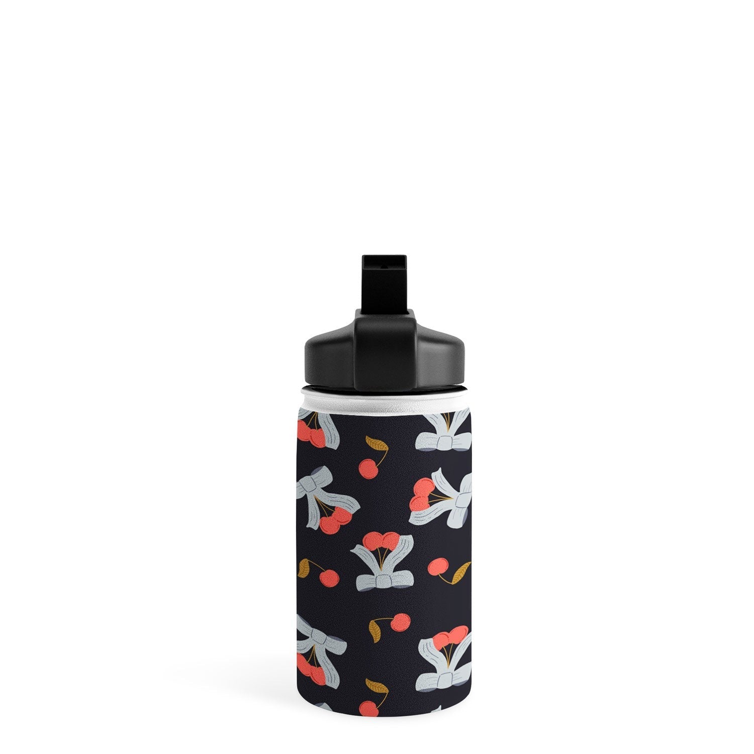 Jennifer Labre Cherries and Bows Water Bottle