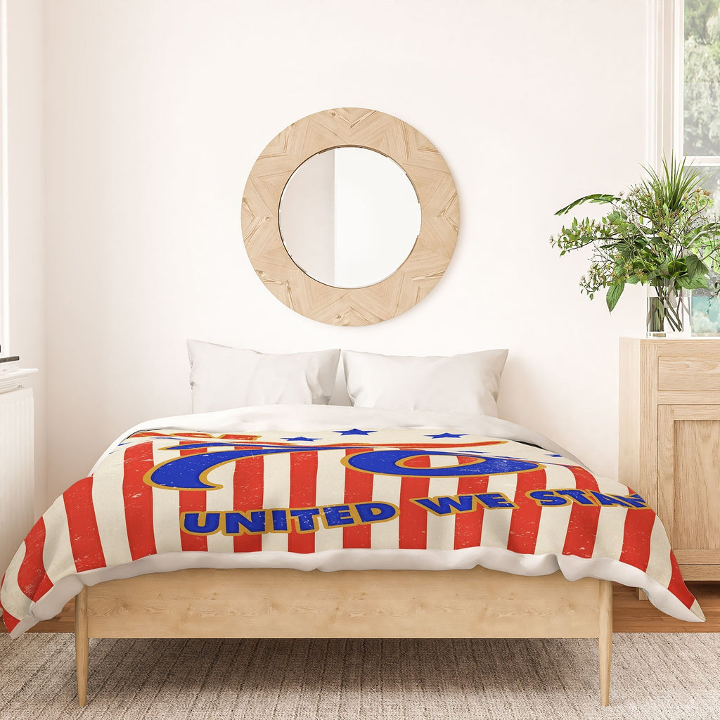 DENY Designs 1776 Stars Duvet Cover