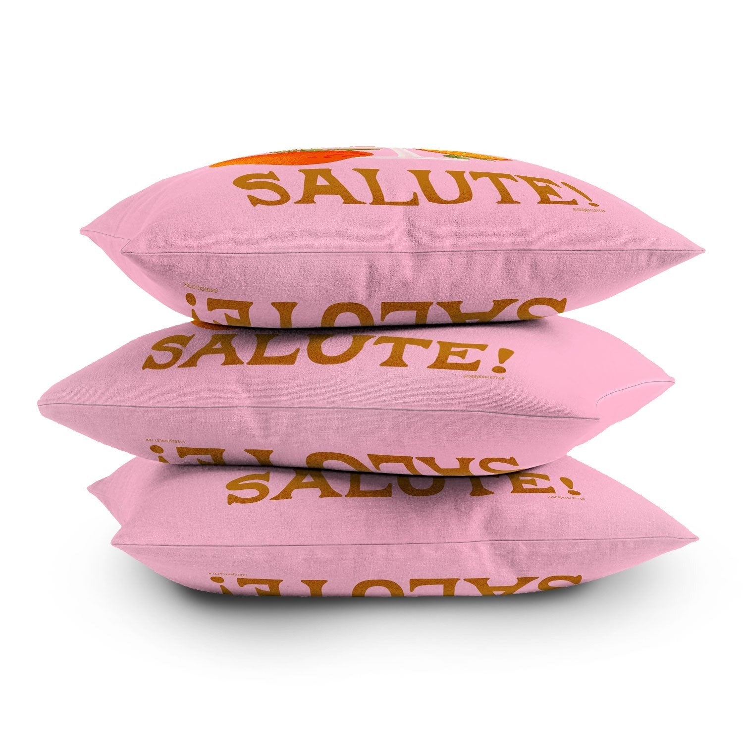 Jessica Molina Orange Spritz Outdoor Throw Pillow