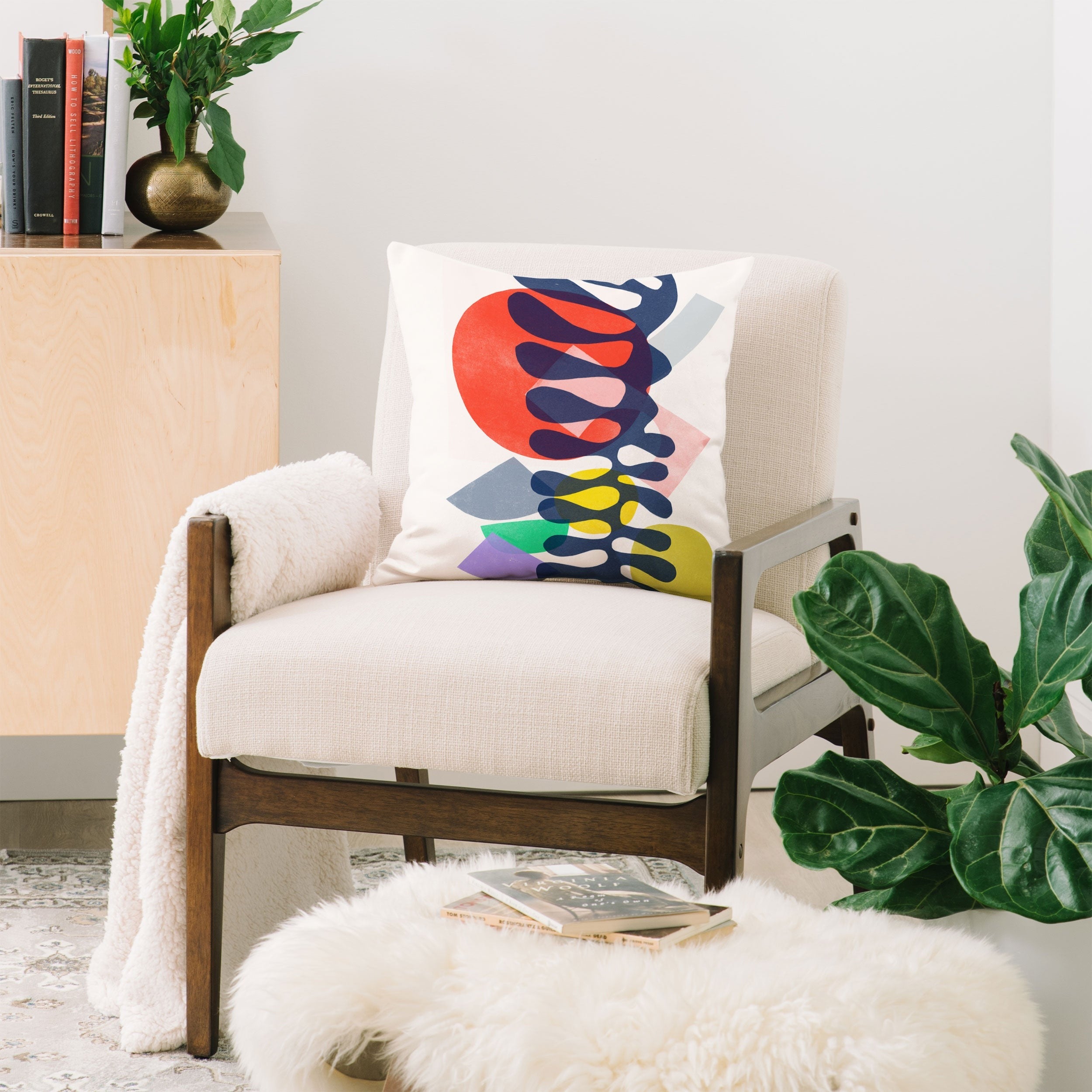 Garima Dhawan growing 1 Throw Pillow