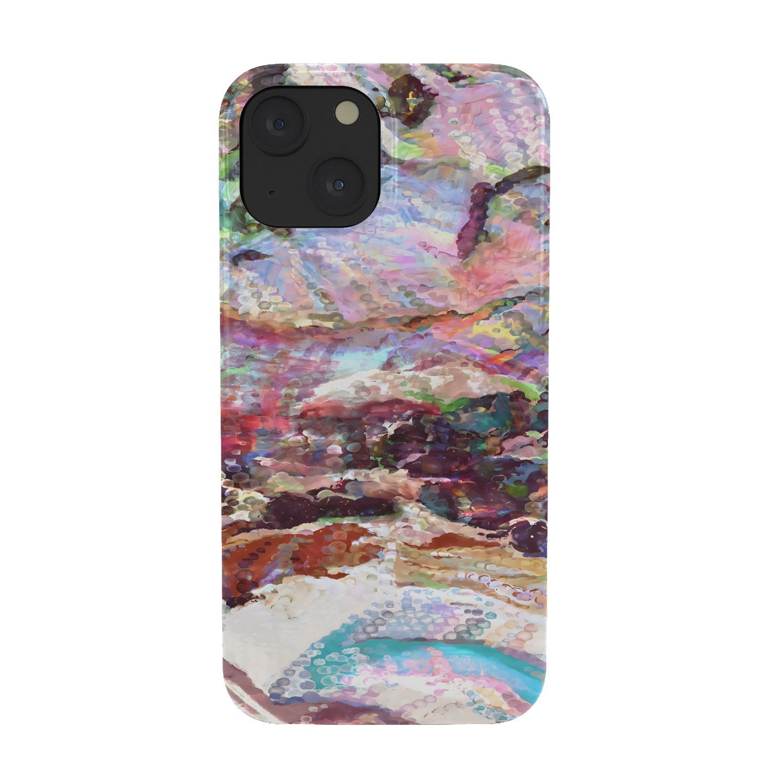 83 Oranges Sequin Haze Phone Case