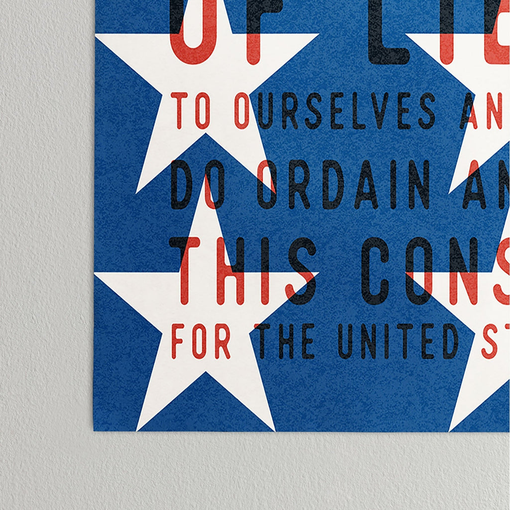 DENY Designs Starred Preamble Poster