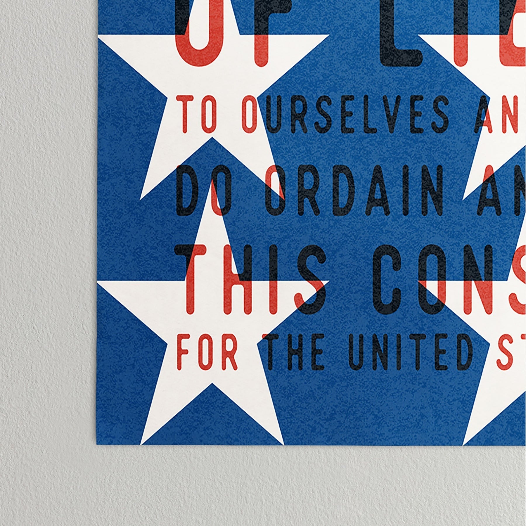 DENY Designs Starred Preamble Poster