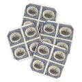 DENY Designs 1901 1c Fast Lake Navigation Stamps Coaster Set