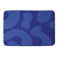 Camilla Foss Blue Pebble Memory Foam Bath Mat