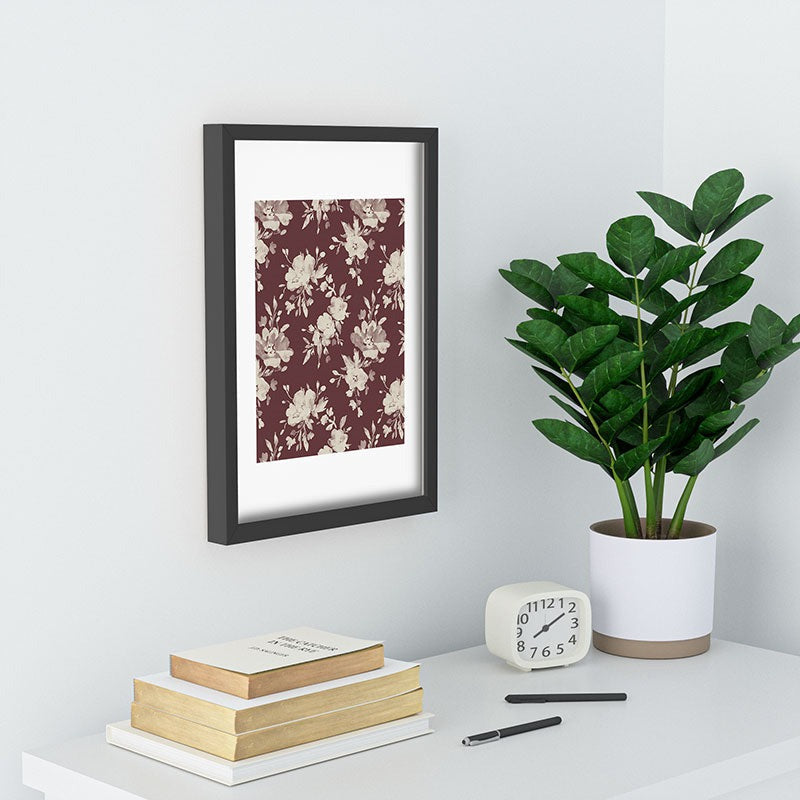 Marta Barragan Camarasa Antique Petal Romance Recessed Framing Rectangle